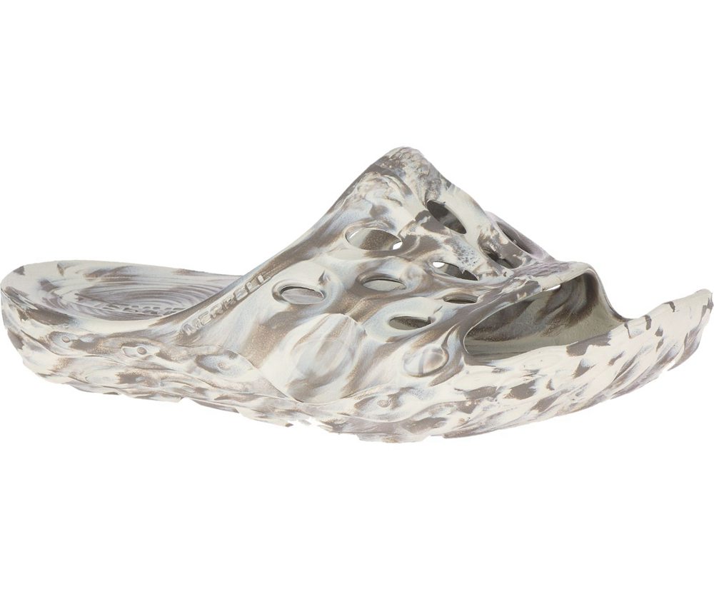 Merrell Sandals Grey - Hydro Moc Slide - Mens 12MSNOLGQ